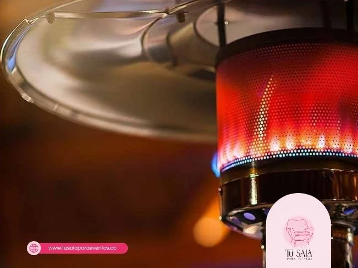 renta de calefactores de ambiente fiestas bogota
