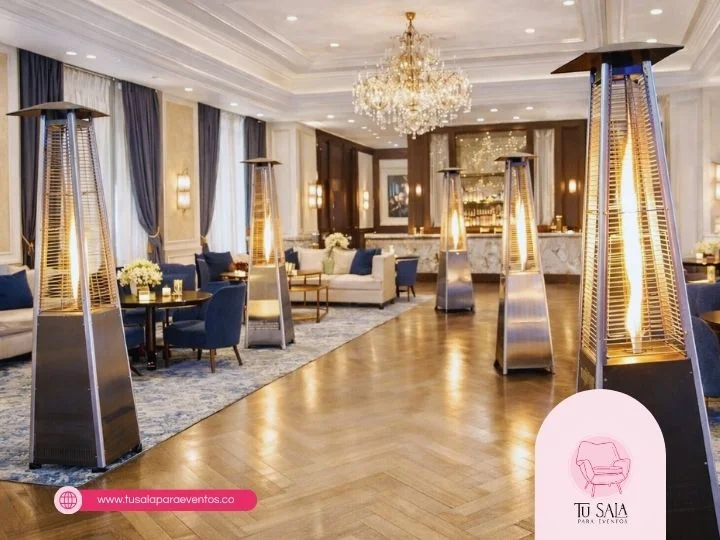 calefactores para eventos